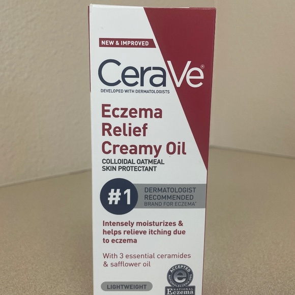 Cerave Eczema Relief Creamy oil 3.4 oz - Picture 1 of 2